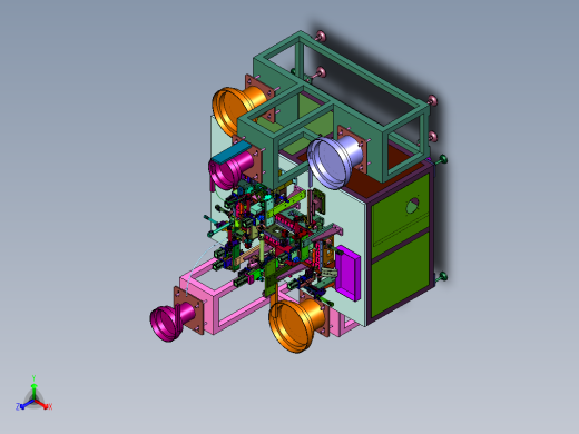 散件供料全自动光纤头自动组装机