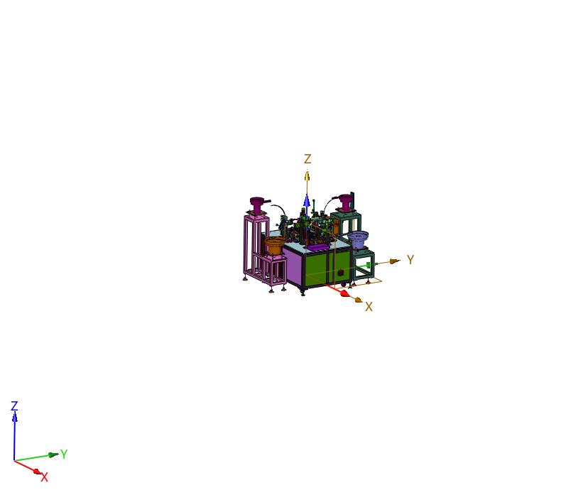 散件供料全自动光纤头自动组装机