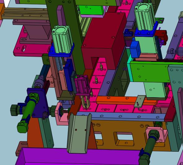 散件供料全自动光纤头自动组装机