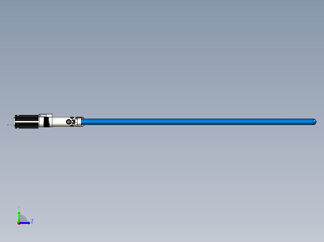 卢克天行者光剑左视图