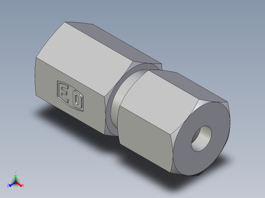 卡套式工业通用硬管接头EO_Swivel_connector_GAI06SM71