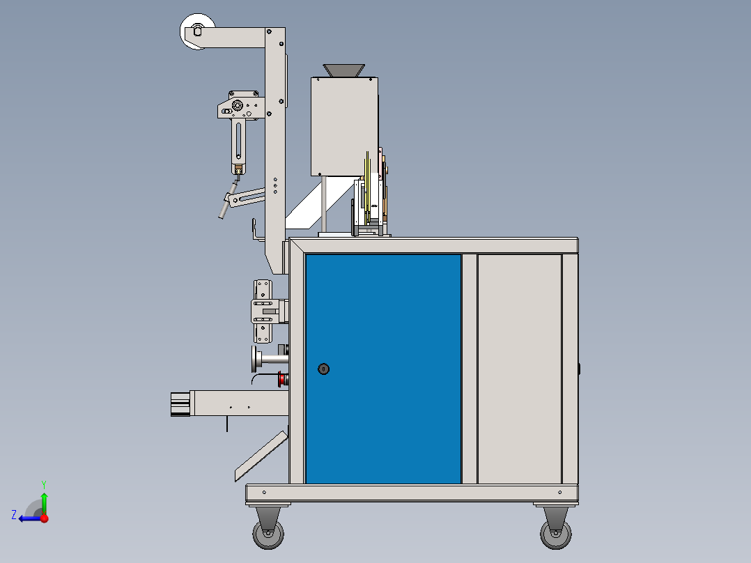 螺丝包装机右视图