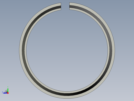 SKF轴承配件退卸套3D模型IGS格式右视缩略图