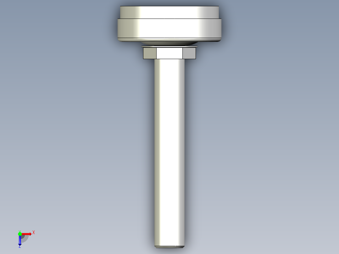 固定腳座5548-3D多系列多零件图纸模型俯视图