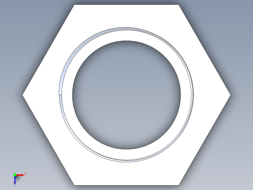 CPVC管件18-Sch80_ReducerBushing_MPTxFPT_9839-251_2in x 1.5in俯视缩略图