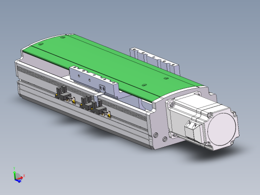 MTH丝杆半封闭模组MT120BS-BC-60主视缩略图
