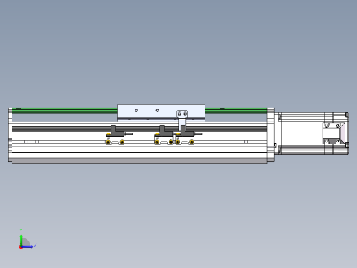 MTH丝杆半封闭模组MT120BS-BC-60左视缩略图