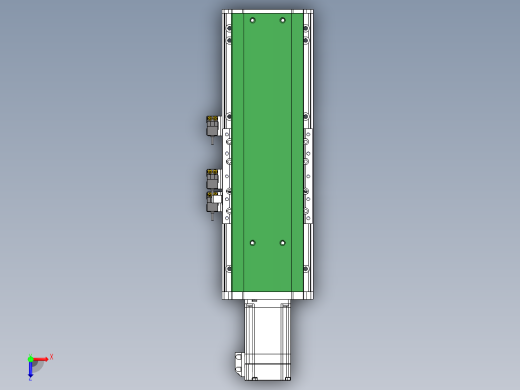 MTH丝杆半封闭模组MT120BS-BC-60俯视缩略图
