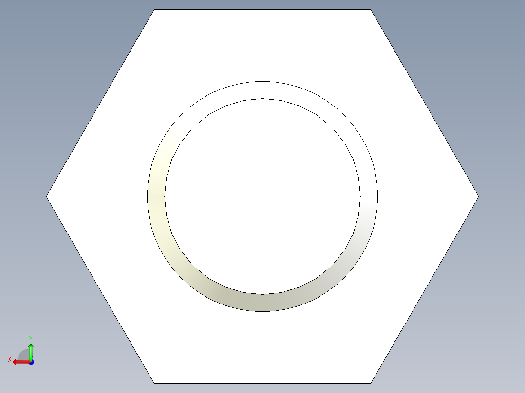 定位配件2264-3D多系列多零件图纸模型后视图