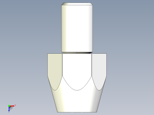 定位配件2264-3D多系列多零件图纸模型俯视缩略图