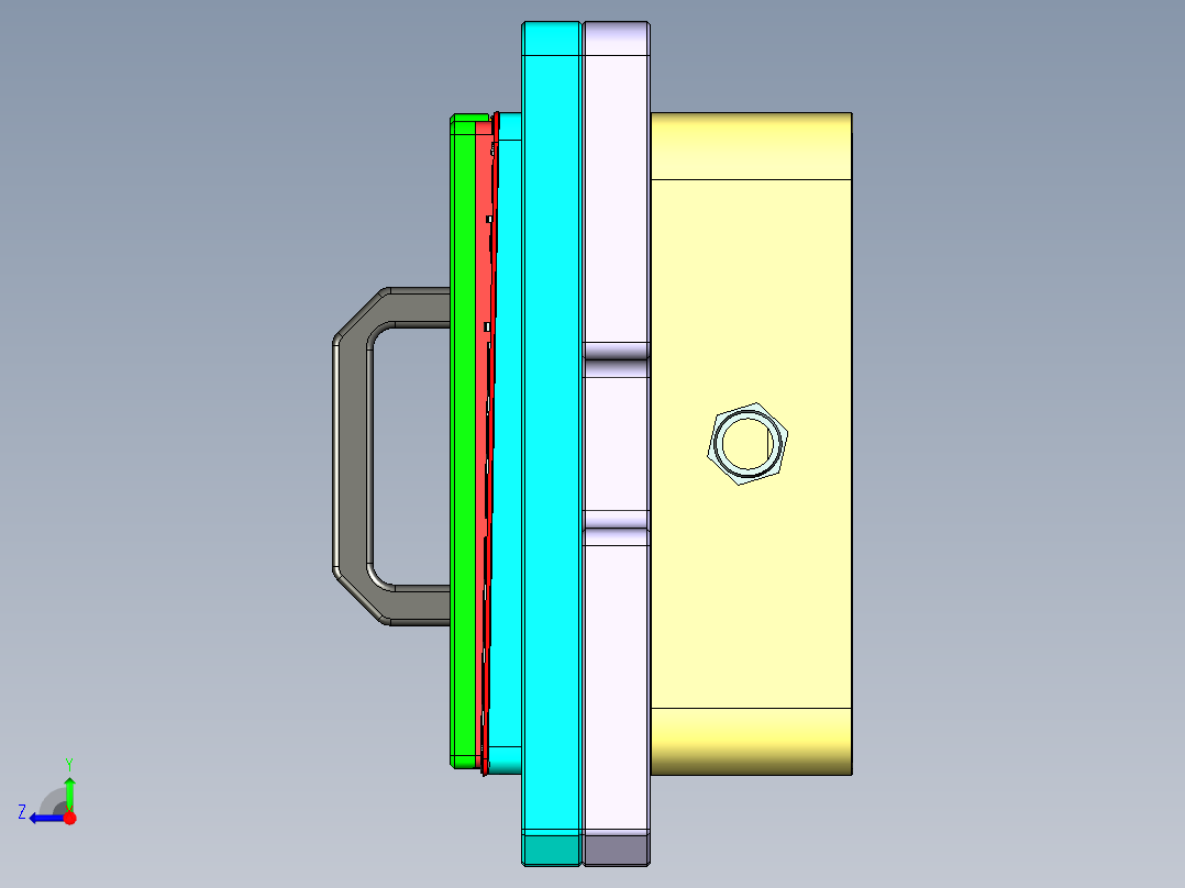 BAZ80-D-笔记本CNC工装夹具三维模型CNC7-20160622右视图