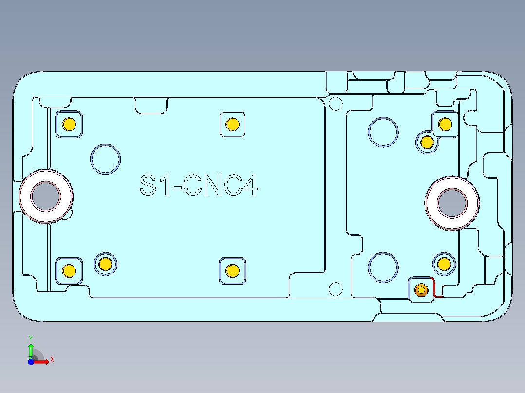 S1-KUAIHUAN笔记本CNC工装夹具三维模型-0326前视图
