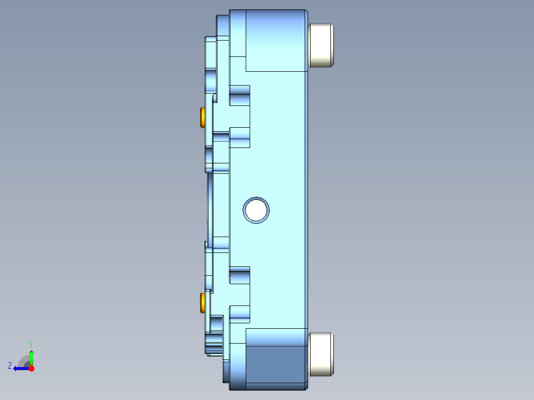 S1-KUAIHUAN笔记本CNC工装夹具三维模型-0326右视图
