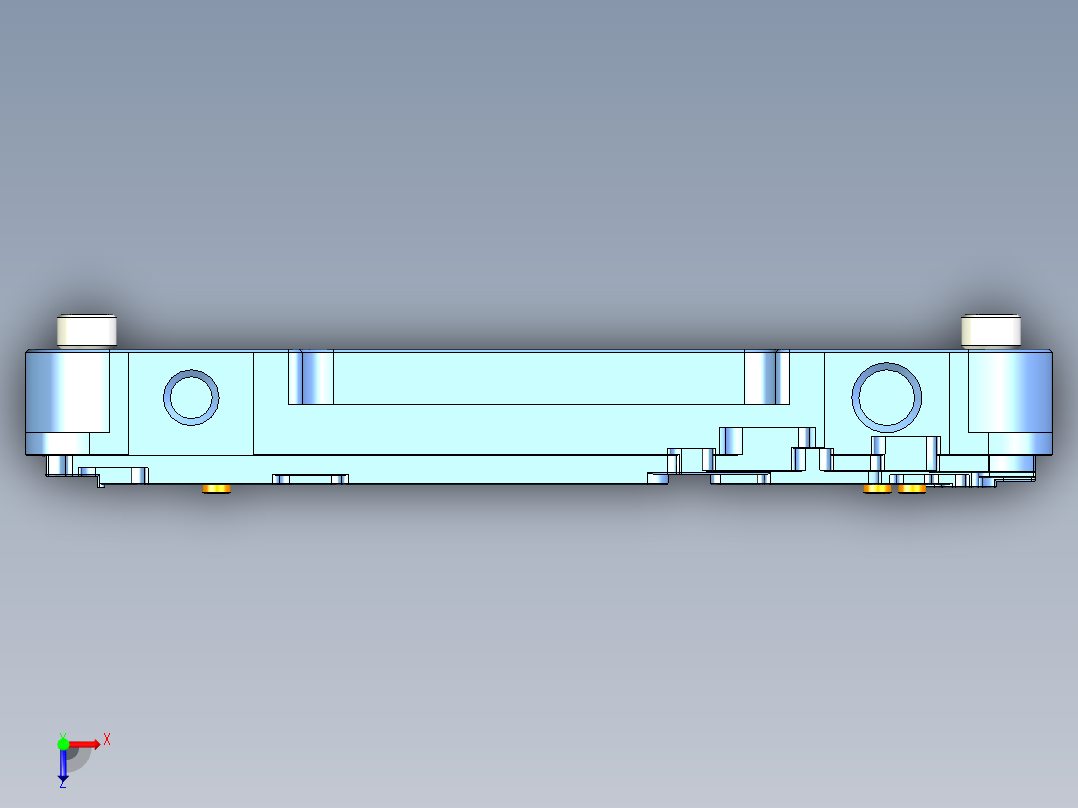 S1-KUAIHUAN笔记本CNC工装夹具三维模型-0326俯视图
