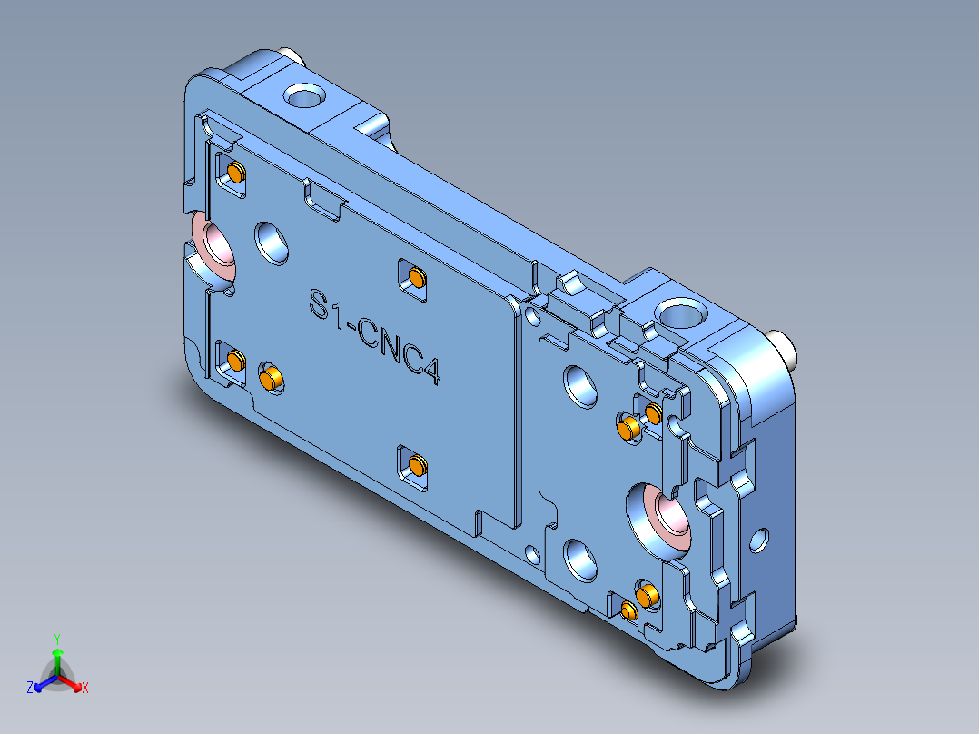 S1-KUAIHUAN笔记本CNC工装夹具三维模型-0326正等轴测图