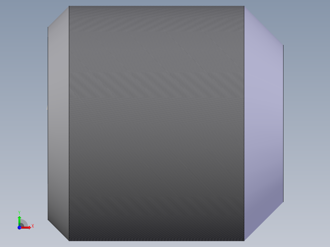 内六角平端紧定螺钉  M6×602前视图