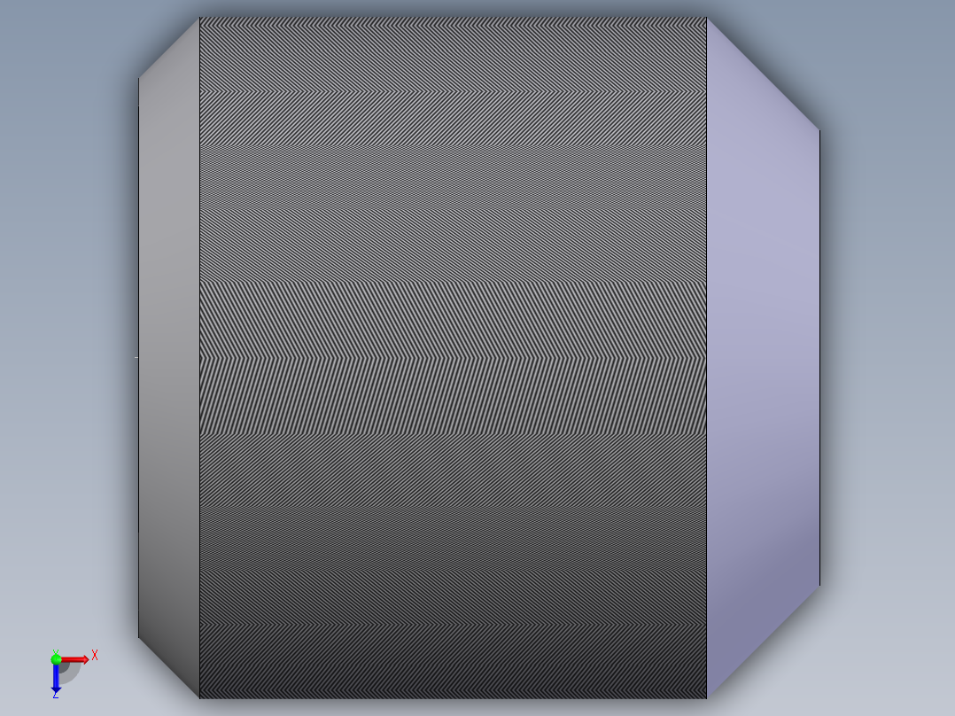 内六角平端紧定螺钉  M6×602俯视图