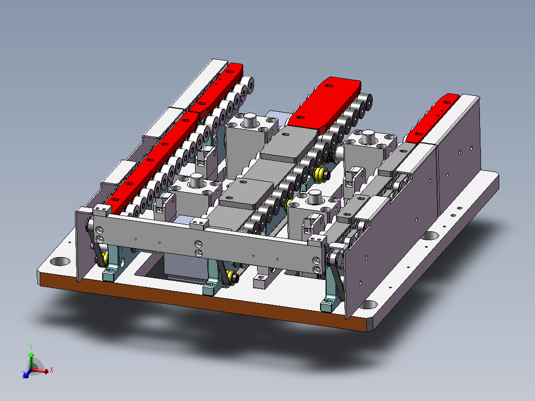 0.36米0.285米滚轮输送机构