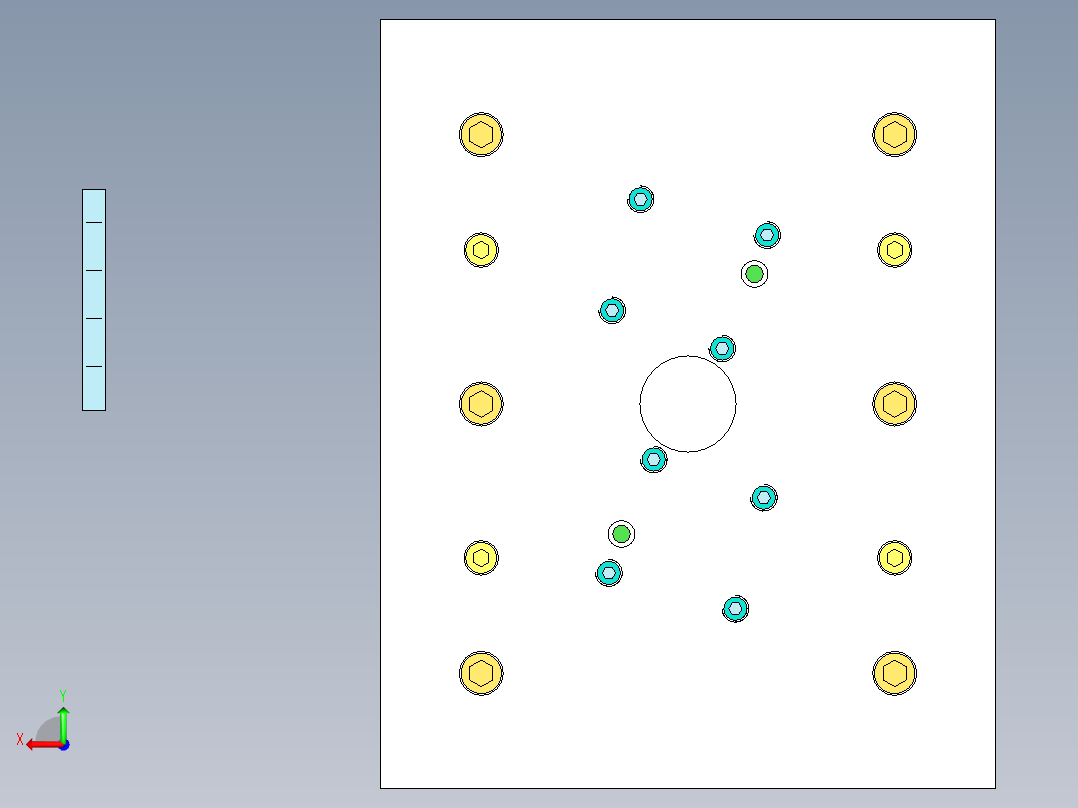 破壁机底座（细水口）后视图