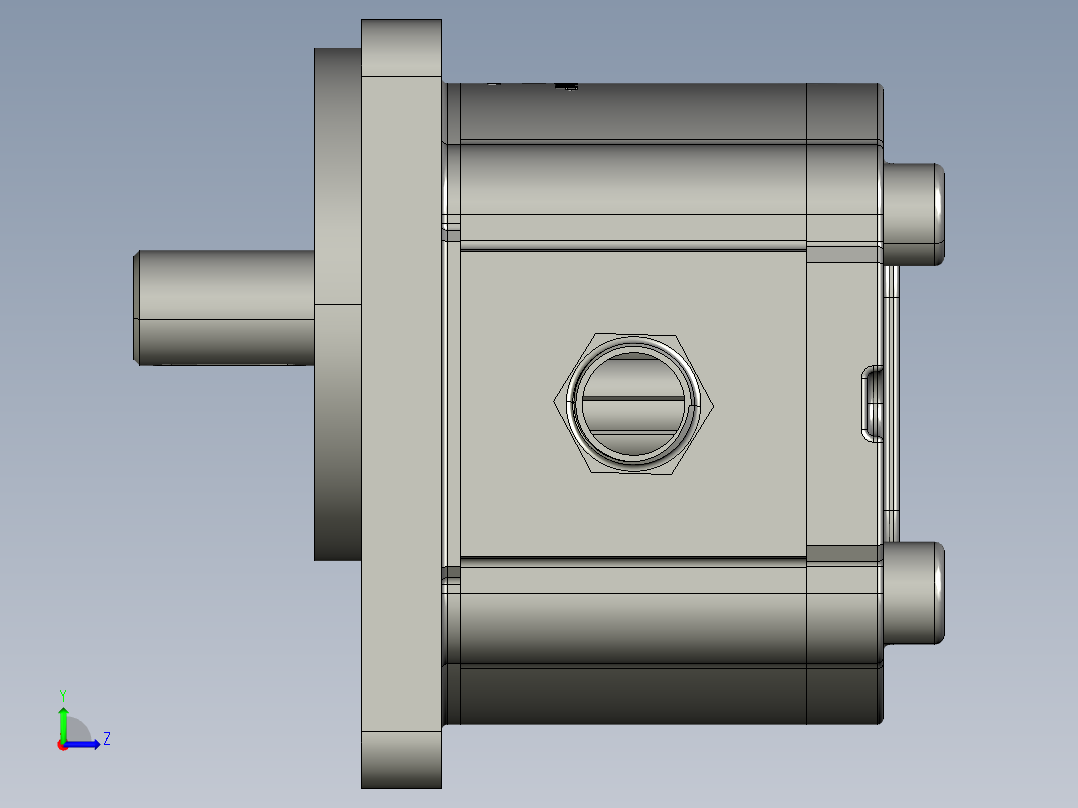 A3003513-水平和垂直焊接机构左视图