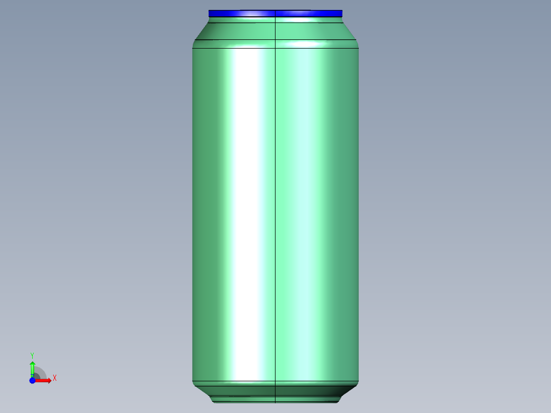 啤酒瓶、瓶子(13)前视图