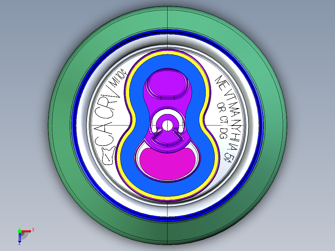 啤酒瓶、瓶子(13)俯视图