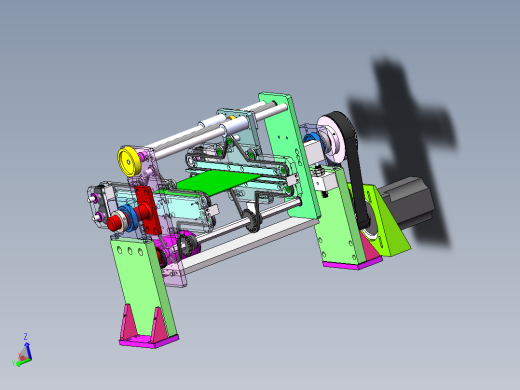 宽度可调-360度翻转-上下同步驱动-PCB板输送装置