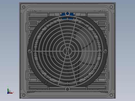 过滤风扇风扇及过滤器前视缩略图
