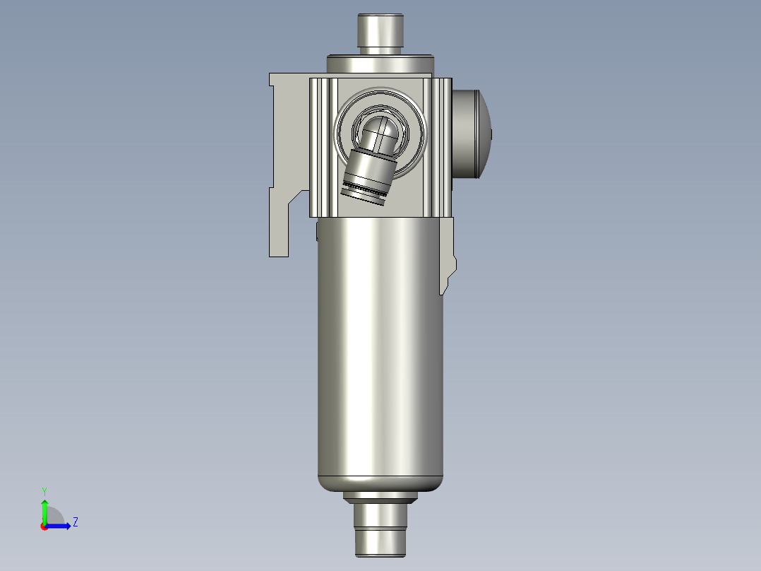 GAC30010S三联件组件ZB左视图