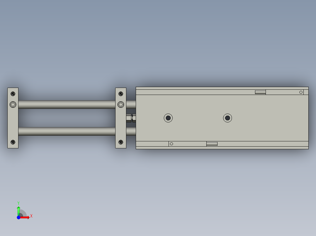 CXSL15-100-Y7BAL前视图