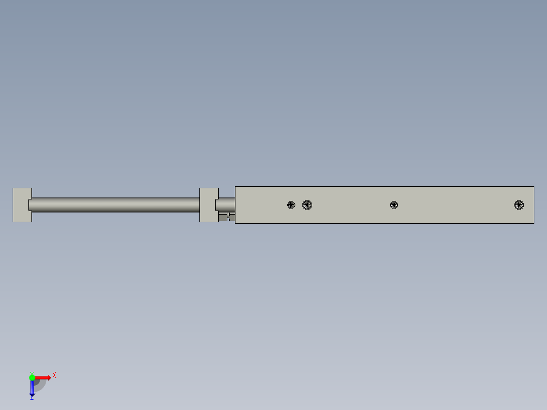 CXSL15-100-Y7BAL俯视图
