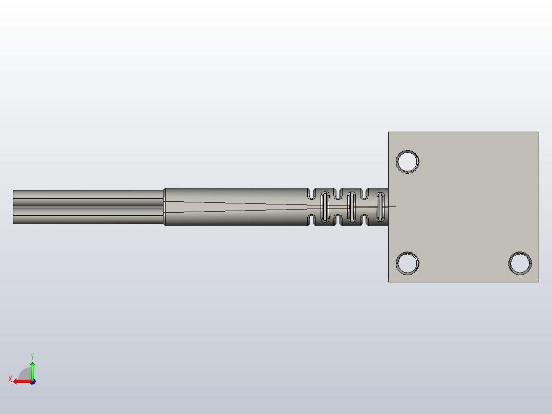传感器PR20C后视图