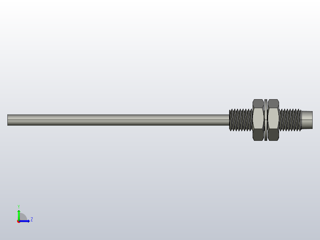 接近开关传感器PR08-2DN左视图