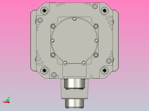 MTA80-500-P05-FF-D-P1500(2000)W-S3 MTA80电动缸 最大负载20KN 额定负载15KN 1500(2000)W电机直接安装后视缩略图