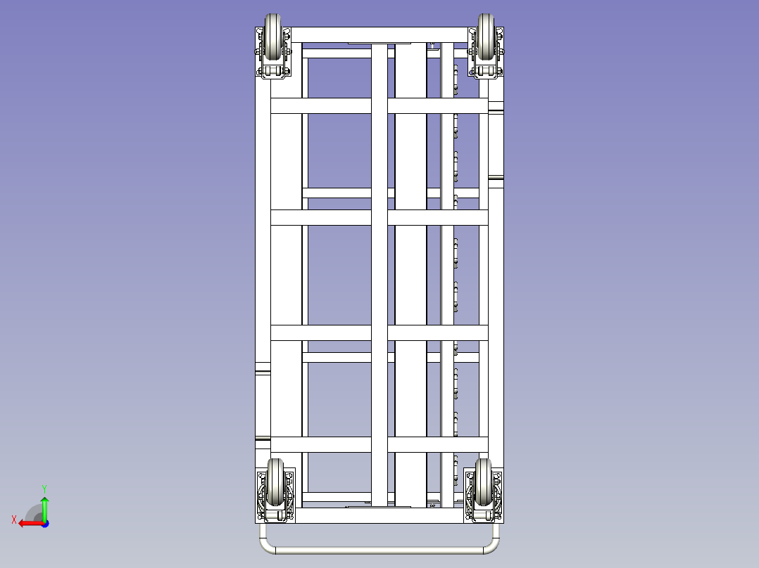 C303控制臂器具后视图