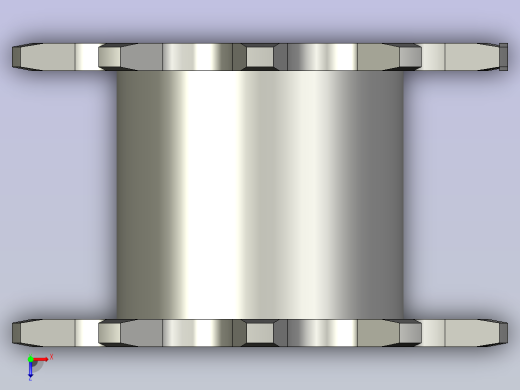 LXYC-BOSSC208A-10-D20主动链轮俯视缩略图