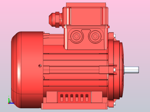 感应异步电机MEC63左视缩略图
