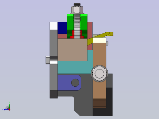杠杆装夹铣床夹具--1025372-150右视缩略图