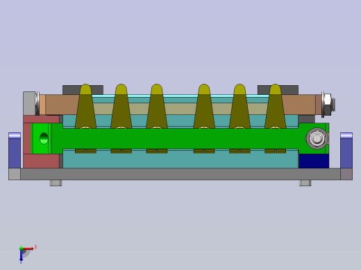 杠杆装夹铣床夹具--1025372-150俯视缩略图