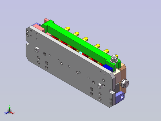 杠杆装夹铣床夹具--1025372-150正等轴测缩略图