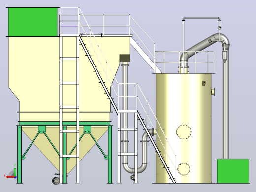 废水处理系统waste-water-treatment-8833-模型格式为 stp后视缩略图