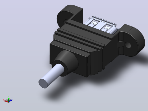 USB A型面板安装件