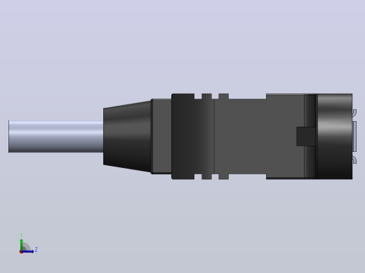 USB A型面板安装件左视缩略图