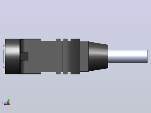 USB A型面板安装件右视缩略图