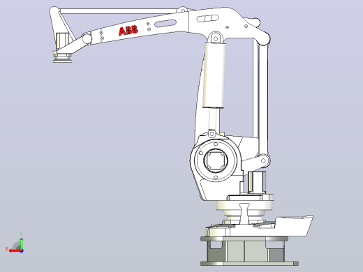 ABB IRB 660机器人支架后视缩略图