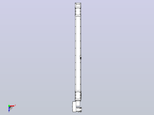 皮带直线轴双滑块型TPA-GCBS-80-P60-L500-QL-M20-N3俯视缩略图