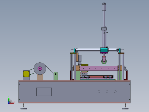 半自动贴膜机治具前视缩略图