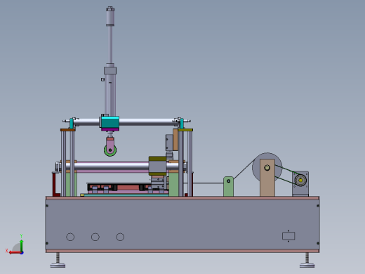 半自动贴膜机治具后视缩略图