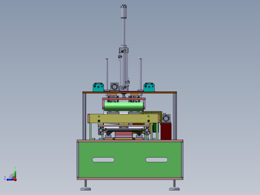 半自动贴膜机治具右视缩略图