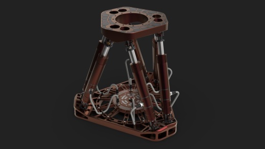 并联机器人hexapod-61 STP缩略图